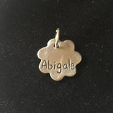 Fingerprint Flower Necklace