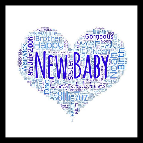 Personalised Heart WordArt