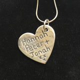 Our Family Names Necklace