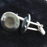 Fingerprint Non Engraved Cufflinks