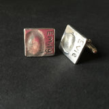 Fingerprint Square Cufflinks