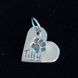 Paw Print Charm