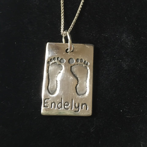 Hand and Foot Dog Tag