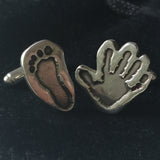 Hands & Feet Cut Out Cufflinks