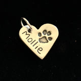 Paw Print Charm