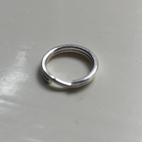 Sterling silver bracelet spilt ring