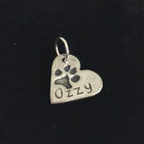 Paw Print Charm