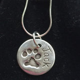 Paw Print Pendant